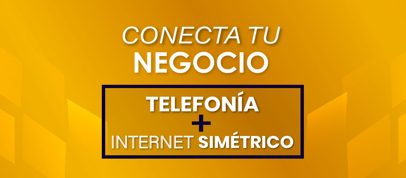 Telefonía más internet simétrico